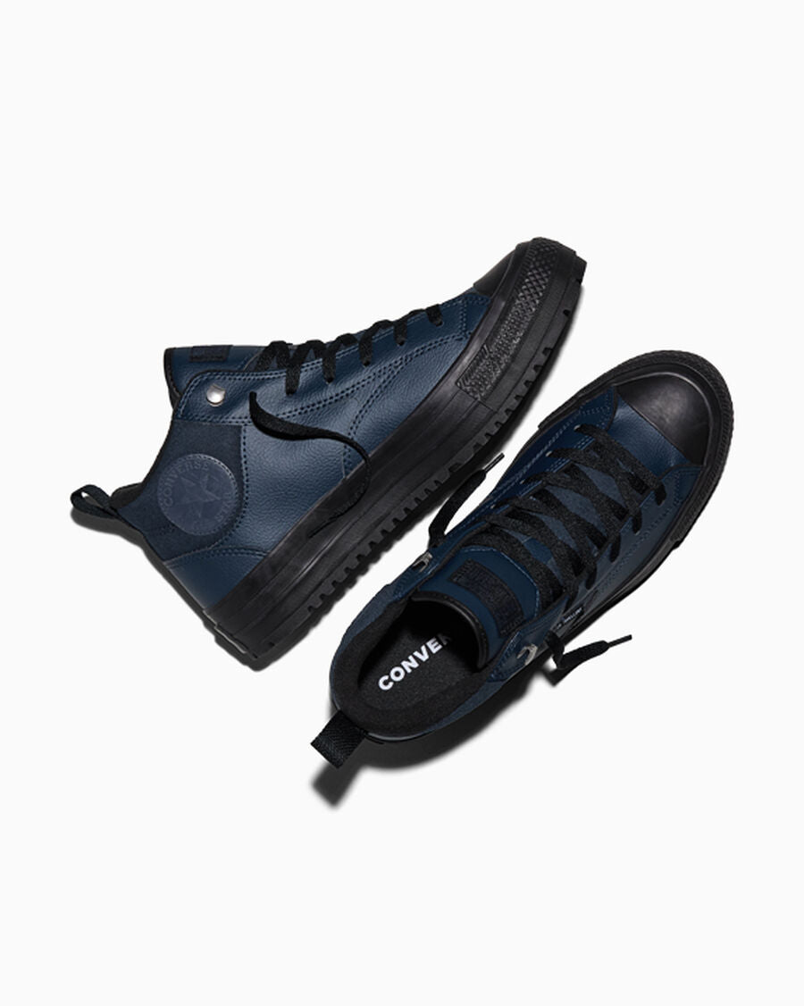 Water-Repellent Mid-Top Boot - Obsidian/Black/Black