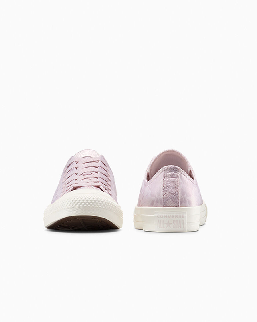 Floral Satin Low Top Sneaker