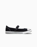 Canvas Mary Jane Sneaker - Black/White/Black