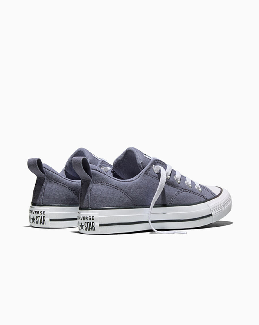 Kids' Canvas Low Top Sneaker - Thunder Whale/White/Black