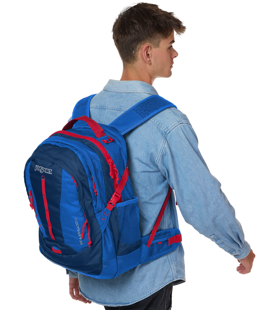 Laptop Hiking Backpack - Navy