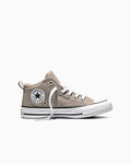 Kids' Canvas Mid-Top Sneaker - Grey - Vintage Cargo/White/Black