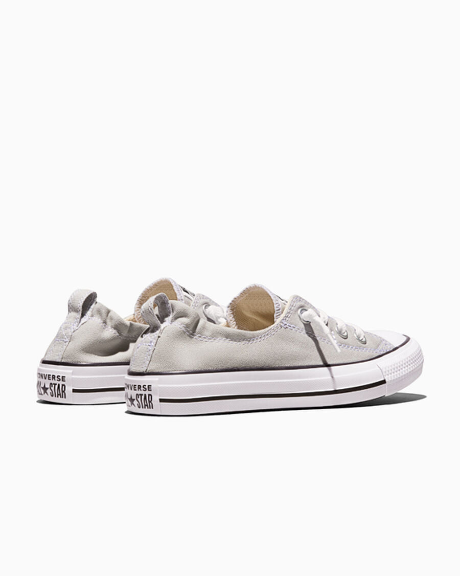 Canvas Slip-On Low Top Sneaker - Black - Cloud Gray