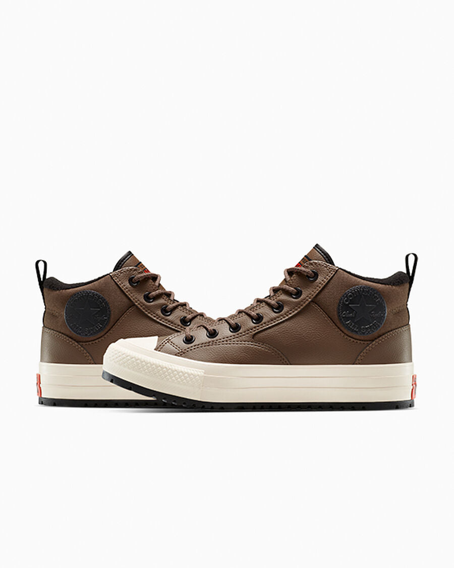 Water-Repellent Fleece-Lined Mid Boot - Grounded/Black/By The Campfire