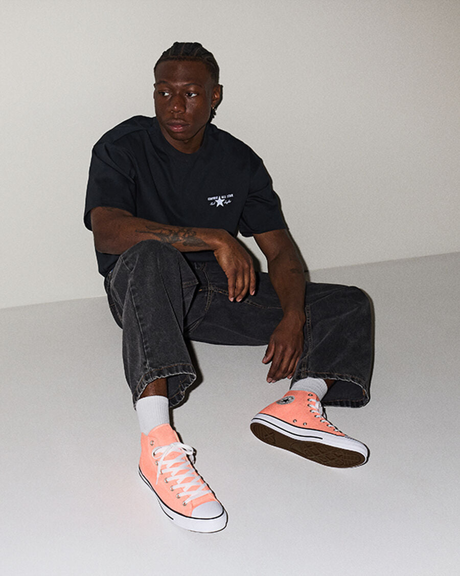 Canvas High-Top Sneaker - Multiple Colors - All Heat