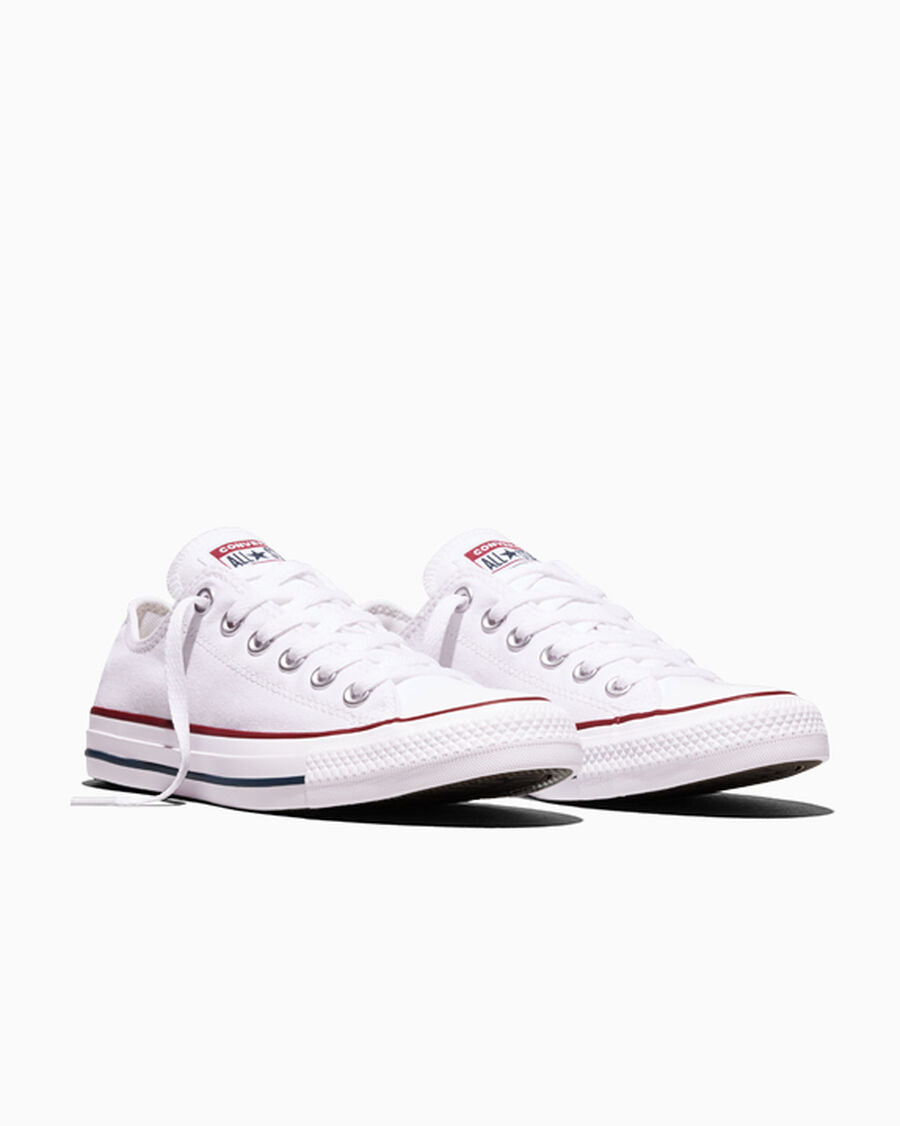 Canvas Low-Top Sneaker - Multiple Colors - Optical White