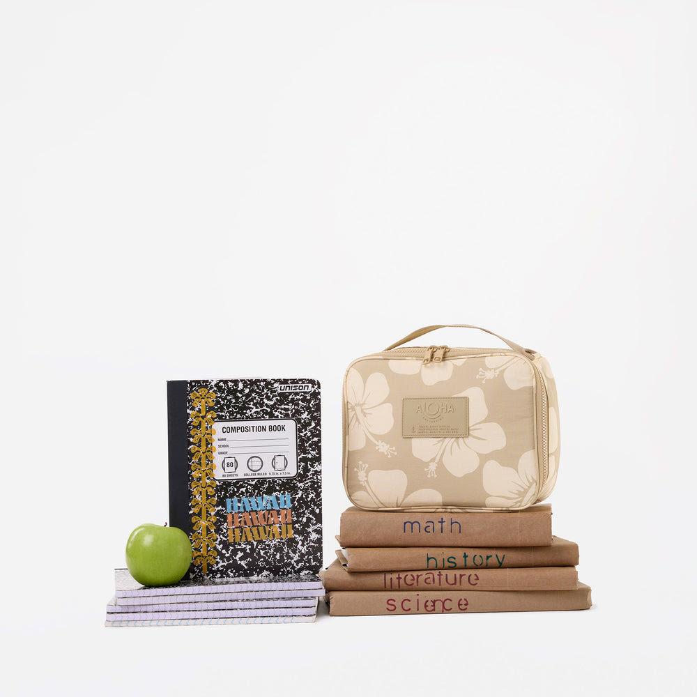 Insulated Ripstop Nylon Lunch Bag - Floral