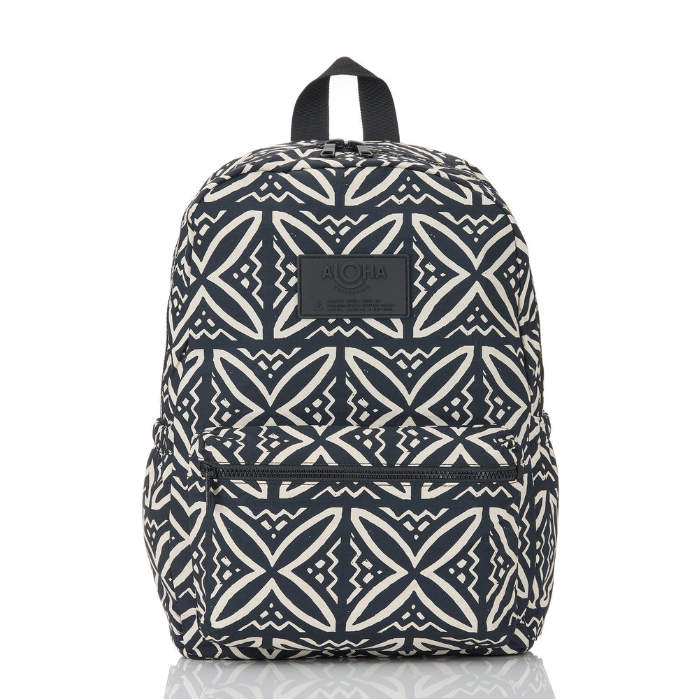 Ripstop Nylon Laptop Backpack - Abstract Print