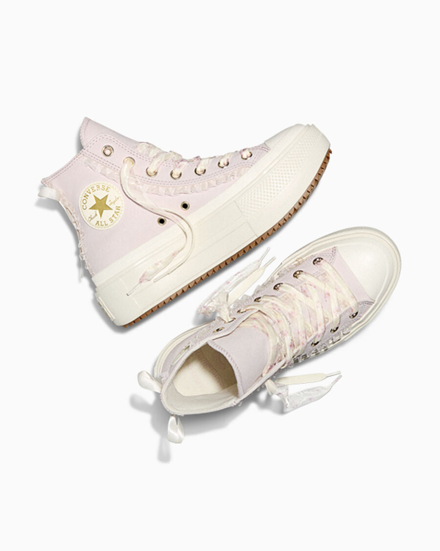 Canvas Platform High Top Sneaker - Floral