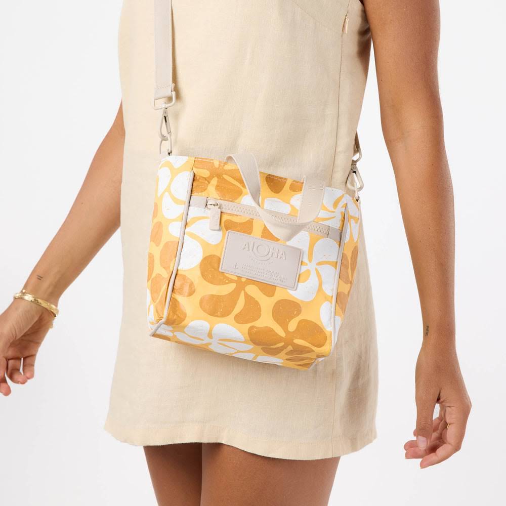 Splash-Resistant Crossbody Bag - Floral