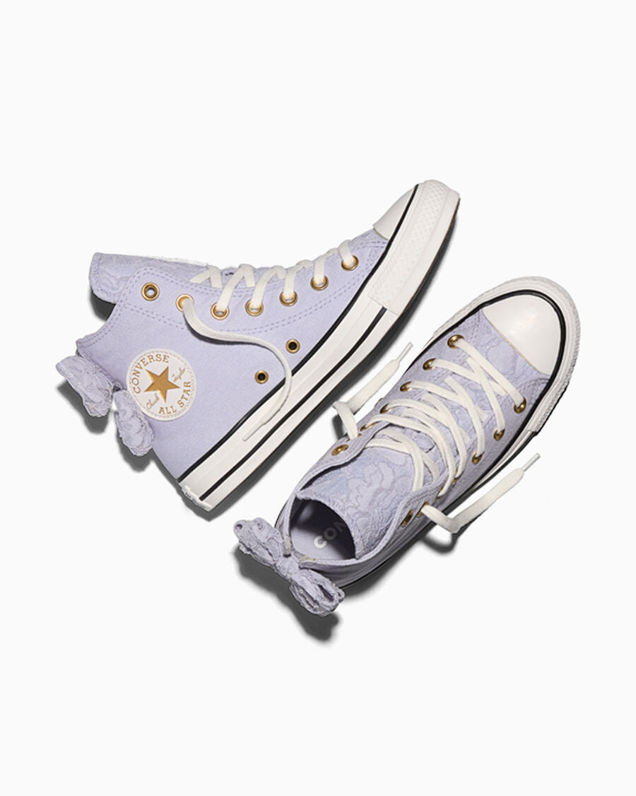 Women's Lace Bow High Top Sneaker