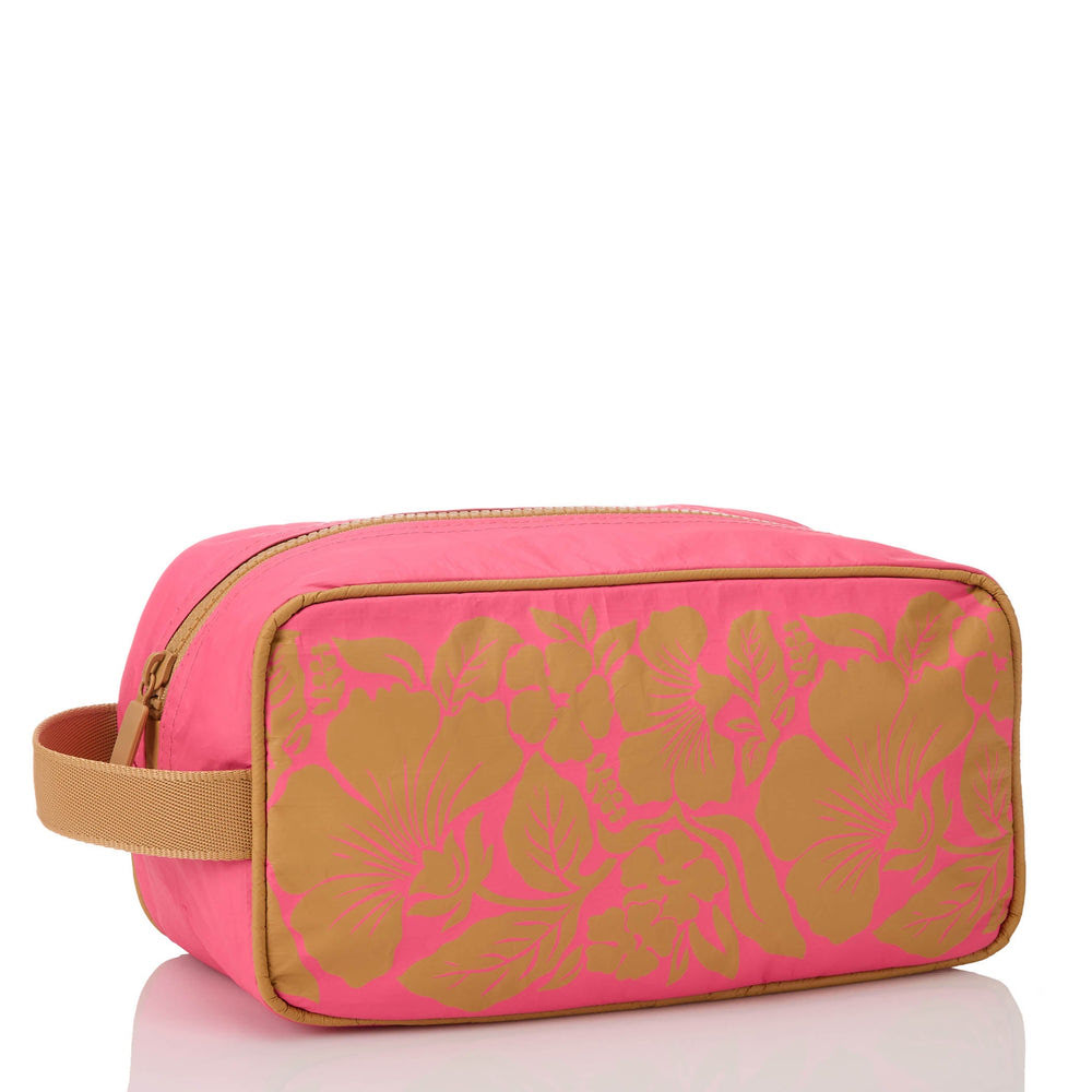 Structured Splash-Resistant Toiletry Bag - Floral