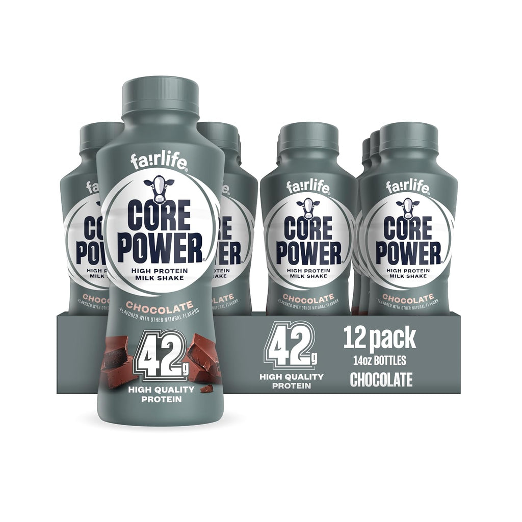 Chocolate High-Protein Milk Shake, 14 oz, 12 Pack