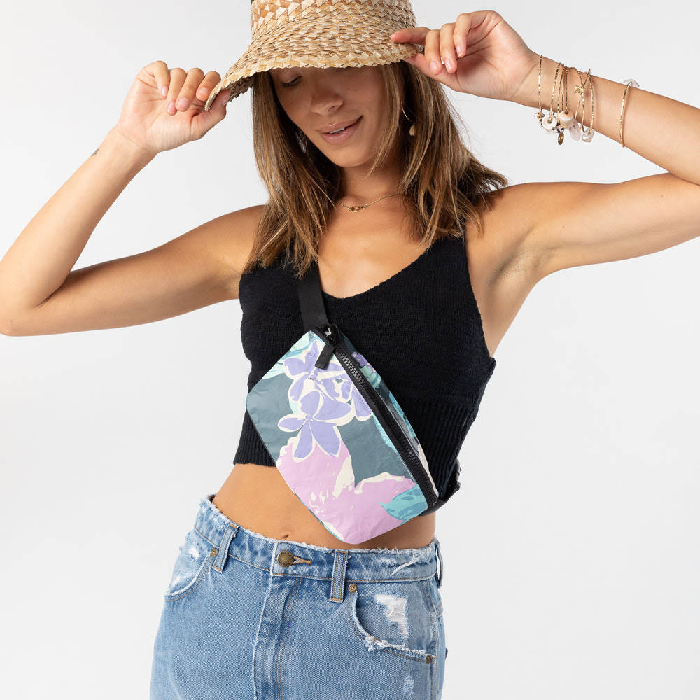 Mini Waist Pack - Tropical Print