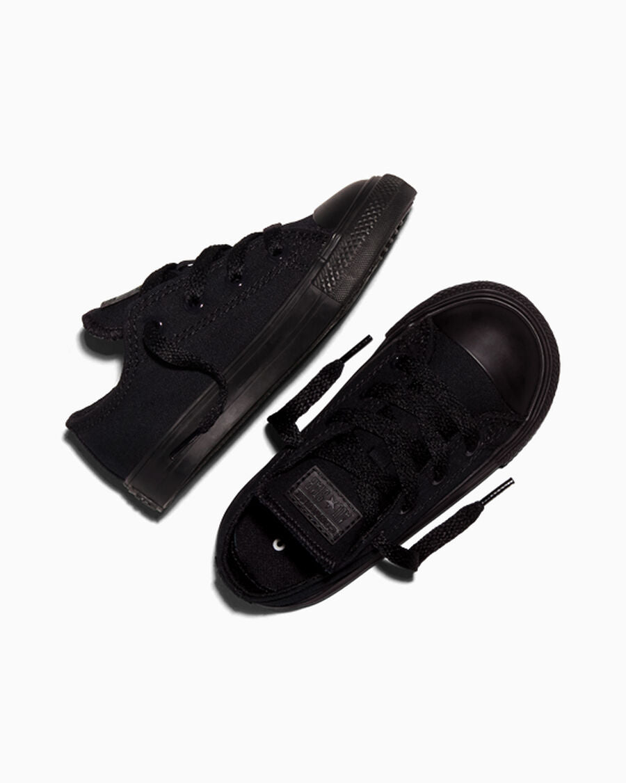 Canvas Low Top Sneaker - Black - Black Monochrome
