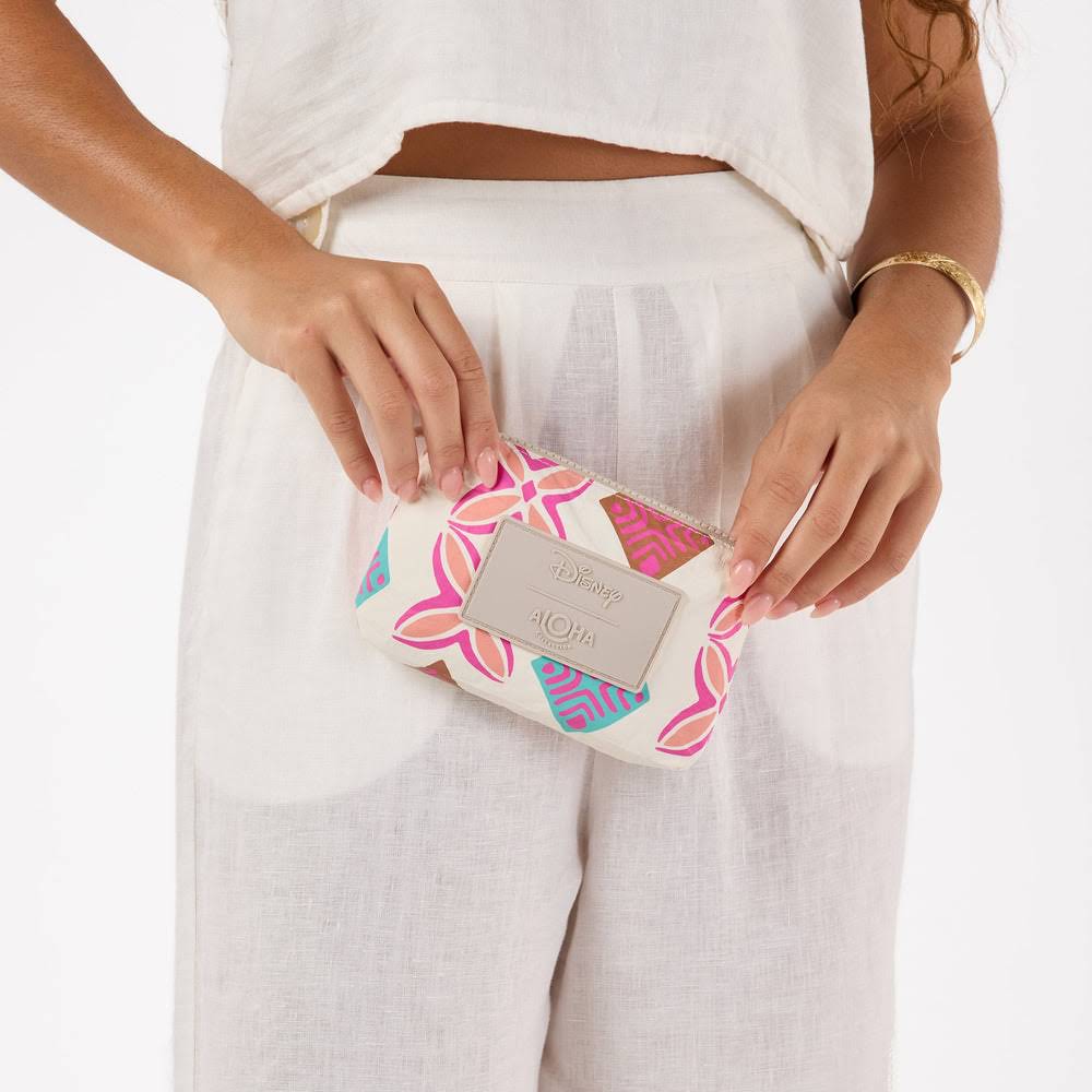 Mini Splash-Resistant Pouch - Island Print