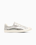Women's Metallic Canvas Low Top Sneaker