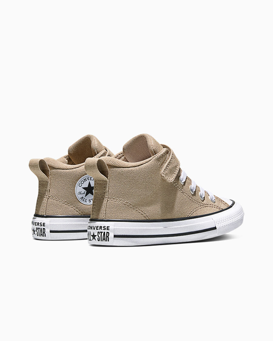 Canvas Easy-On Mid-Top Sneaker - Vintage Cargo/White/Black