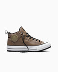 Water-Repellent Mid-Top Boot - Taupe/Black/White