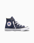 Kids Canvas High-Top Sneaker - Multiple Colors - Navy