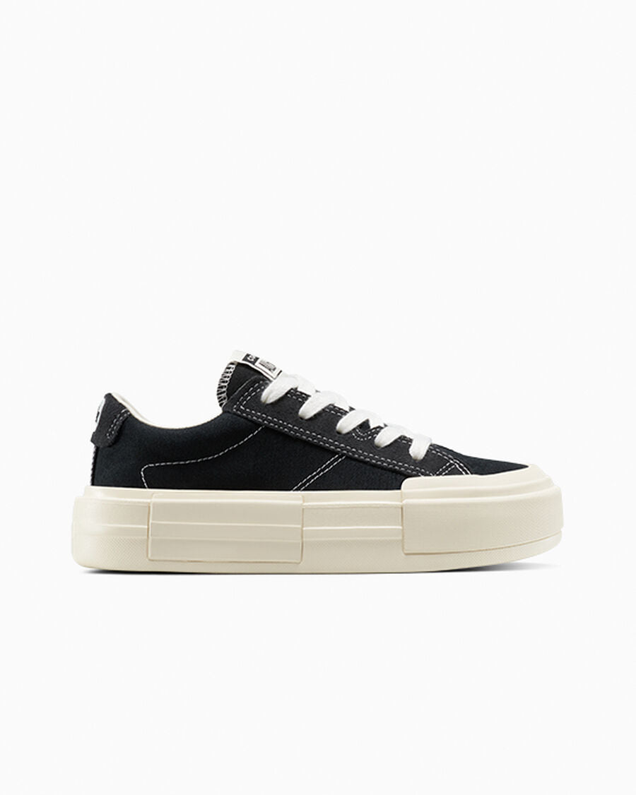 Canvas And Suede Low-Top Sneaker