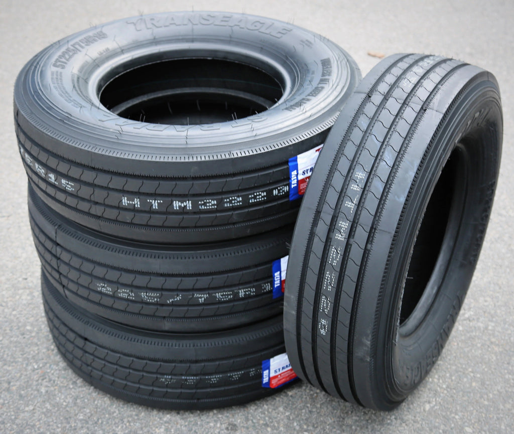 Transeagle ST Radial Trailer Tires 225/75R15 Load Range G 14 Ply - Set Of 4