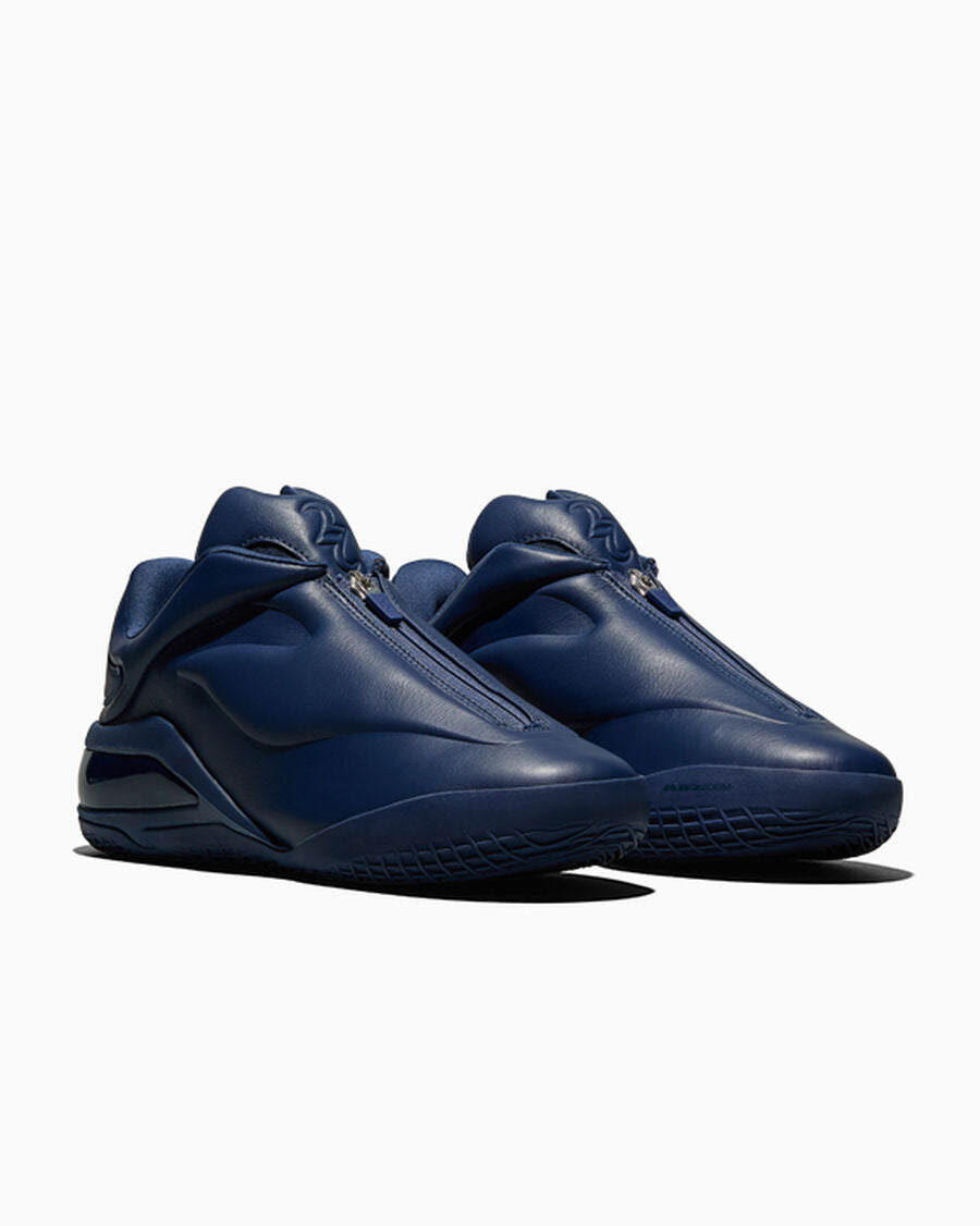 Leather Basketball Low Top Shoe