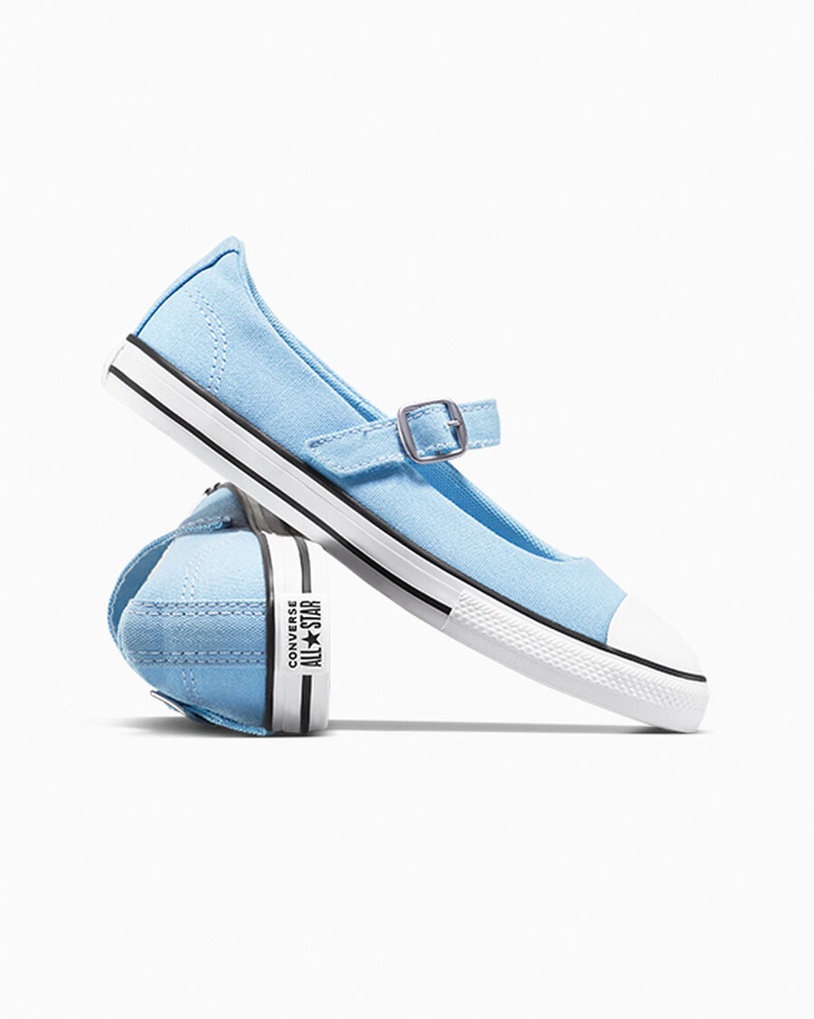 Canvas Mary Jane Sneaker - Blue It/White/Black