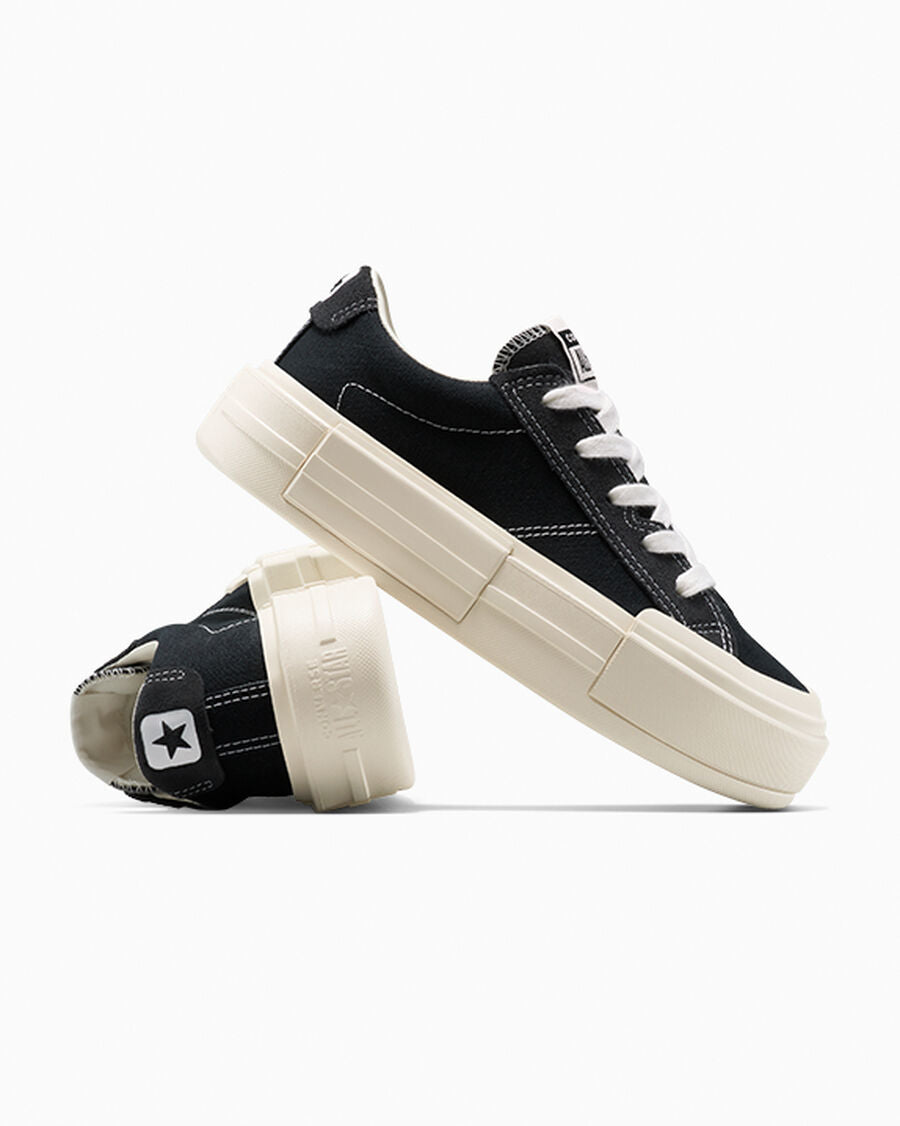 Canvas And Suede Low-Top Sneaker