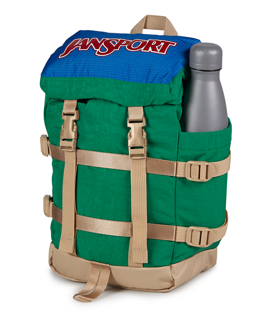 Recycled Nylon Mini Backpack - Smokey Grit