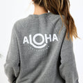Unisex Raglan Pullover Sweatshirt - Gray