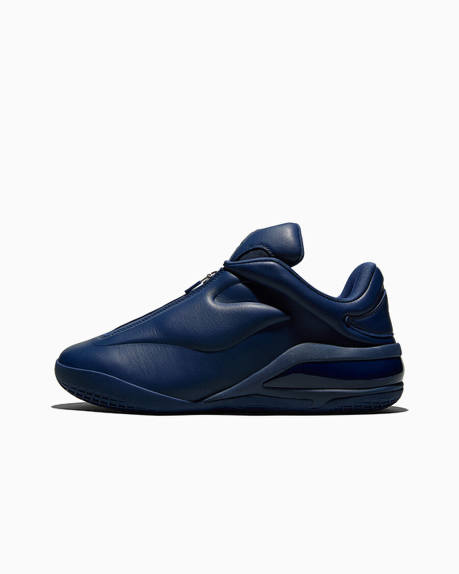Leather Basketball Low Top Shoe