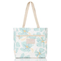 Structured Splash-Resistant Tote - Floral
