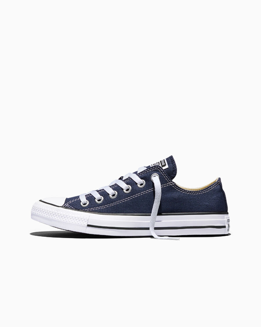 Canvas Low-Top Sneaker - Multiple Colors - Navy