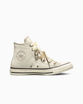 Women's Peached Canvas High Top Sneaker - Sage Smoke/Egret/Black
