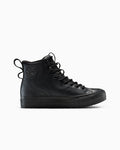 Water-Repellent High Top Hiker Boot - Black/Black/Black