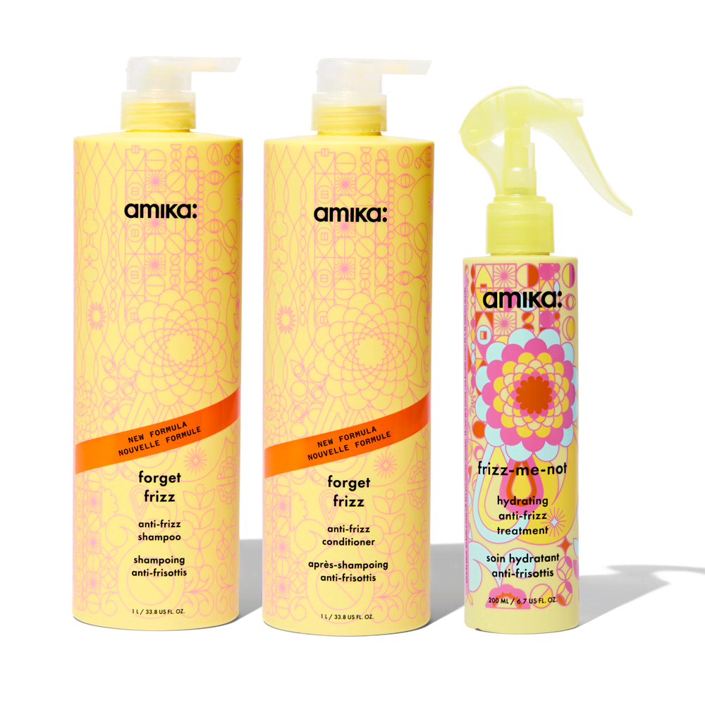 Anti-Frizz Shampoo Conditioner And Treatment Set