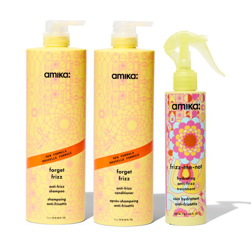 Anti-Frizz Shampoo Conditioner And Treatment Set