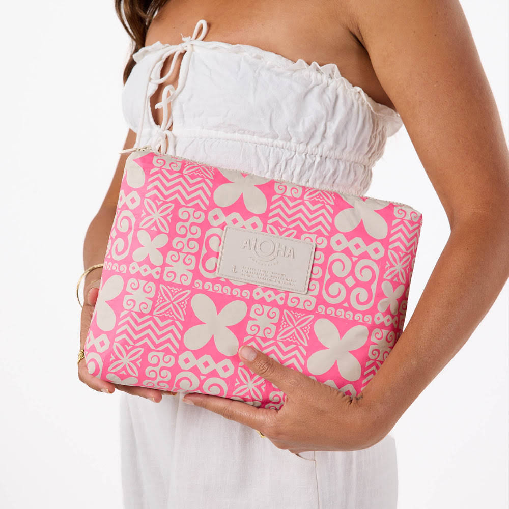 Medium Abstract Print Organizer Pouch