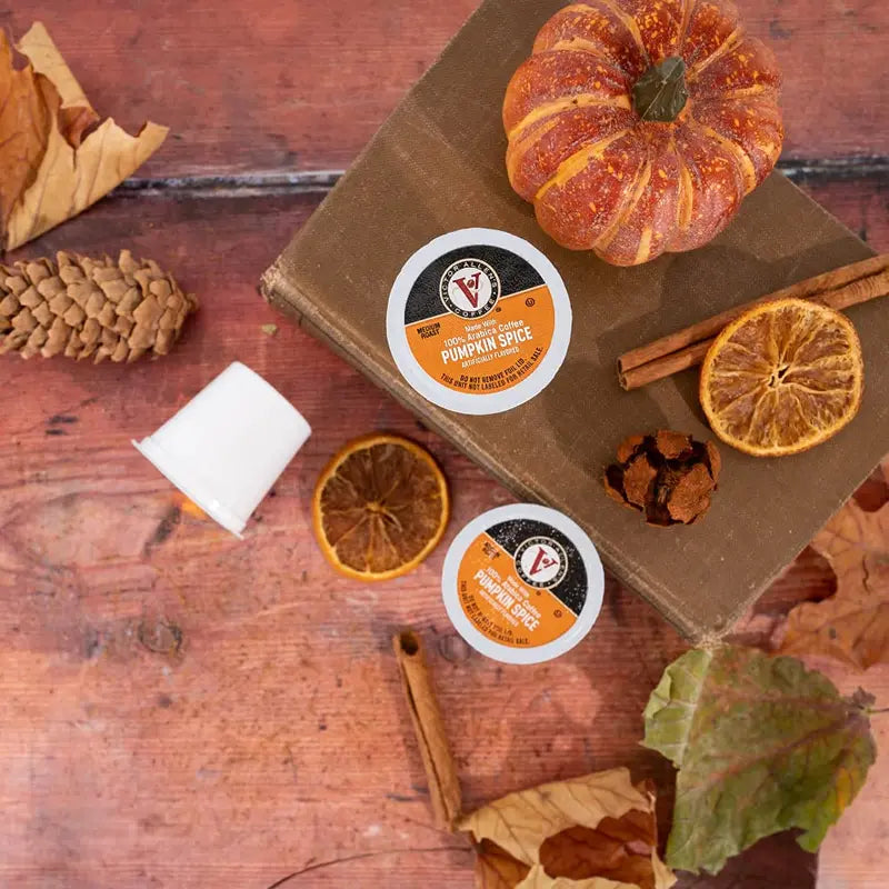 Victor Allen Coffee Pods Autumn Variety Pack, 96 Count, Keurig 2.0 Compatible - FG014855