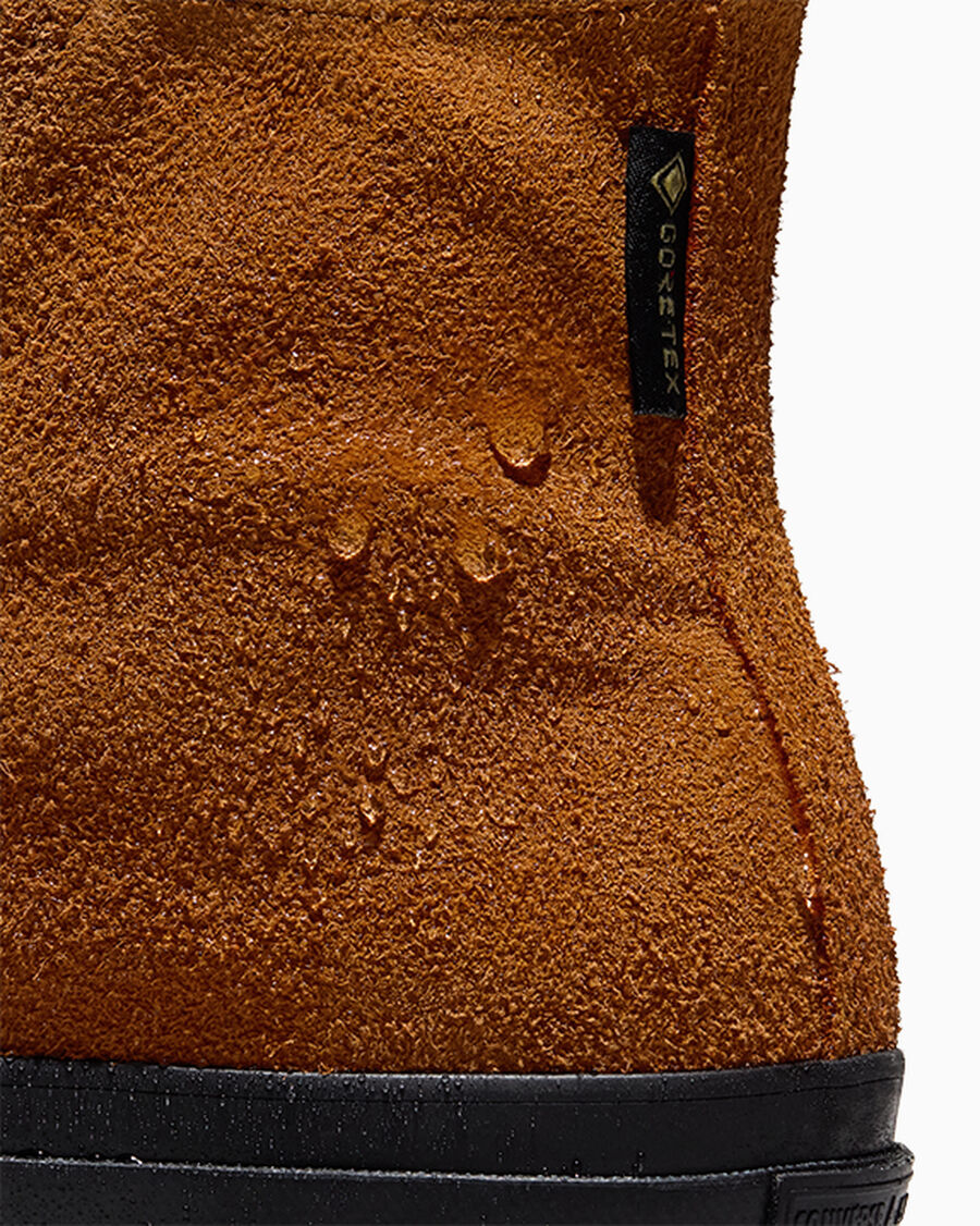 Water-Resistant Suede High Top Sneaker - Black - Rusted Bolt/Rusted Bolt/Black