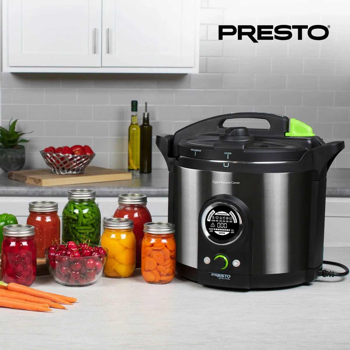 Presto Precise Digital Electric Pressure Canner, 12 Quarts - 02144