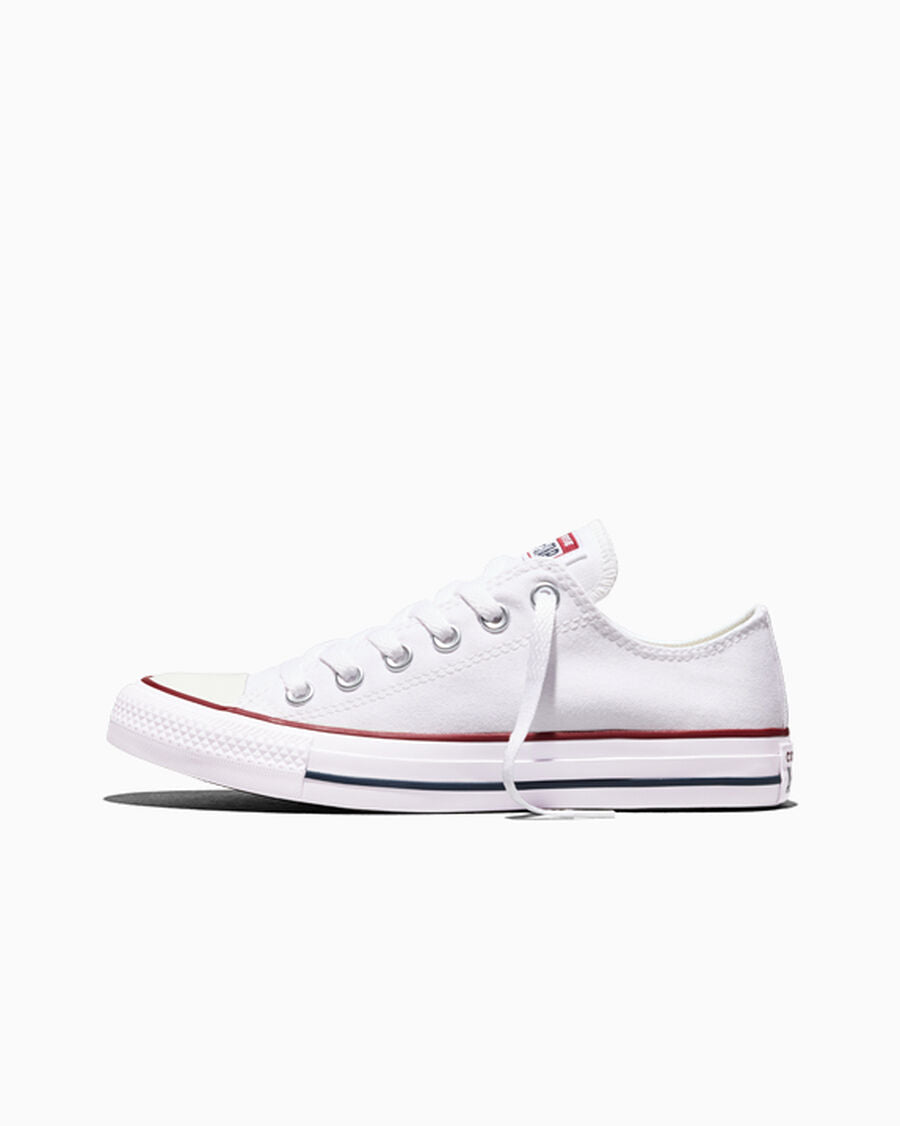 Canvas Low-Top Sneaker - Multiple Colors - Optical White