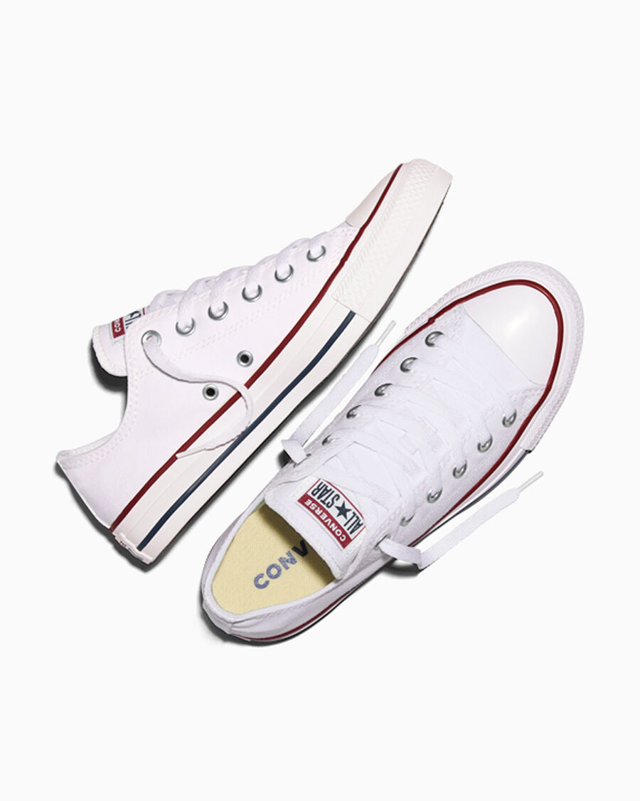 Canvas Low-Top Sneaker - Multiple Colors - Optical White