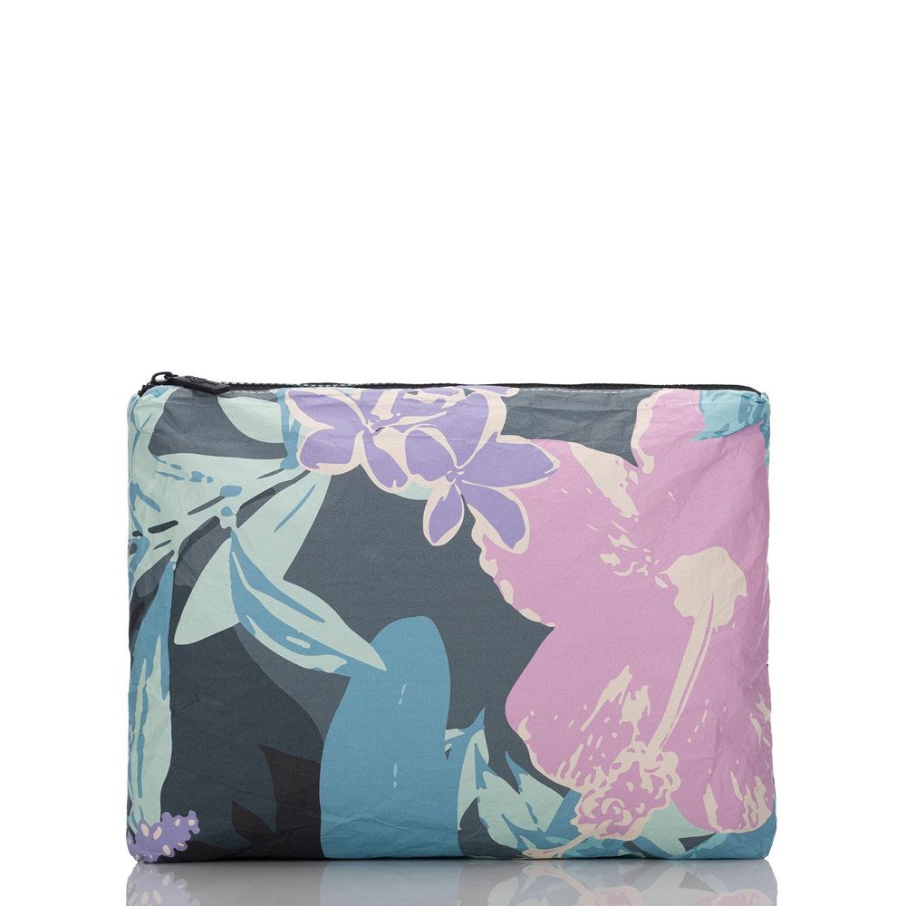 Medium Travel Pouch - Tropical Print