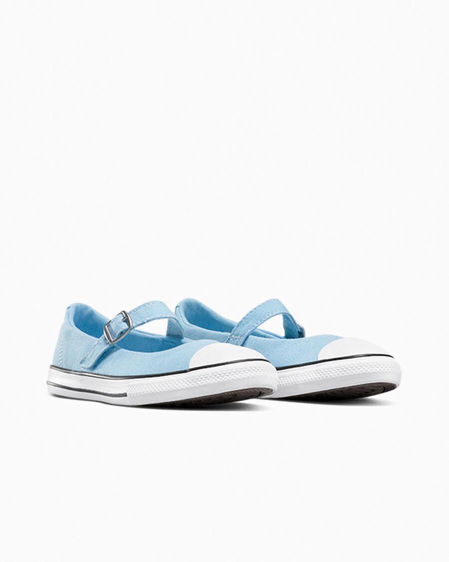 Canvas Mary Jane Sneaker - Blue It/White/Black