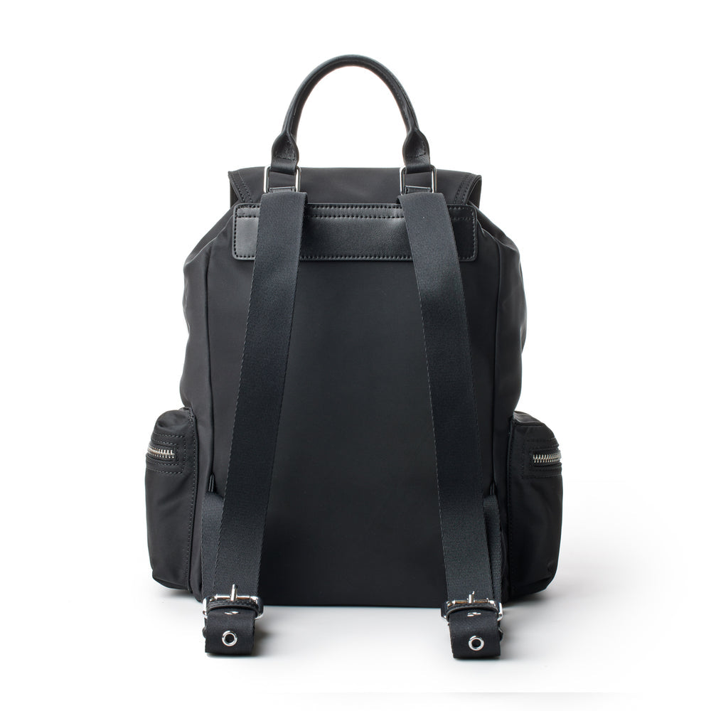 Nylon Backpack - Black