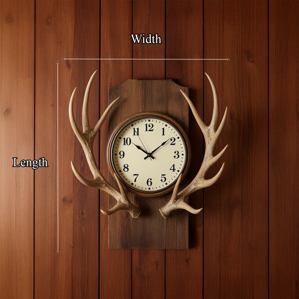 Rustic Tree Slice Wooden Wall Clock Kitchen or Entryway - view 6