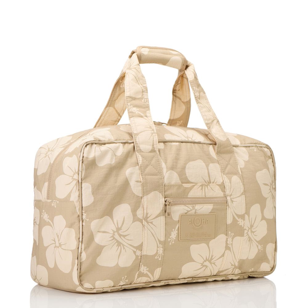 Ripstop Nylon Weekender Bag - Floral