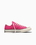 Heavyweight Canvas Low Top Sneaker - Black - Rough Raspberry/Egret/Black